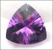 AMETHYST CHECKER TRILLION (Bolivia)  -- 5.56 ct.